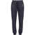 Pinko Pinko Cargo Jogger Pants In Cotton Fleece BLUE