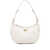 Pinko Pinko Mini Handbag 'Love Bag Half Moon' In Leather WHITE