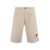 C.P. Company C.P. Company Cotton And Linen Bermuda-Shorts Beige