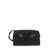 Salvatore Ferragamo 'Hug' Black Crossbody Bag With Gancini Buckle In Leather Woman Black