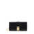 Salvatore Ferragamo 'Hug' Black Wallet On Chain With Gancini Closure In Smooth Leather Woman Black