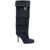 THE ATTICO The Attico Sienna Tube Boots 105Mm Heels Shoes BLUE