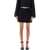 Ganni Ganni Mini Skirt Jacquard Black