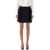 Alessandra Rich Alessandra Rich Pleated Mini Skirt Black