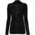 RABANNE Rabanne Fitted Top With High Neck And Rhinestones Black