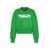 MSGM Msgm Cotton Crew-Neck Sweatshirt GREEN