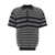 Beams Plus Beams Plus Half-Zip Jacquard Polo Shirt BLUE