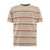 Beams Plus Beams Plus "Multi Stripe Pocket" T-Shirt GREY