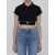 Alexander Wang Cheerleader Polo Top Black