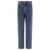 Alexander Wang Alexander Wang Jeans With Logo Crystal Hotfix BLUE