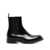 Alexander McQueen Alexander McQueen Calf Leather Chelsea Float Boots Black