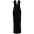 Self-Portrait Self-Portrait Maxi Dress Embellished With Rhinestones Black