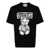 Moschino Moschino Cotton T-Shirt With Teddy Bear Black