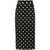 Dolce & Gabbana Dolce & Gabbana Polka Dot Pencil Skirt Black