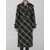 Burberry Long Trench Coat In Cotton Blend Black