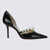 Jimmy Choo Jimmy Choo Black Leather Aurelie Pumps Black