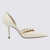 Jimmy Choo Jimmy Choo White Leather Aurelie Pumps LATTE/WHITE