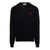 AMI Paris Ami Alexandre Mattiussi Man'S Black Cotton Sweatshirt With  Logo Black