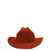 RUSLAN BAGINSKIY Ruslan Baginskiy Wide Brim Hat BROWN