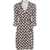 Diane von Furstenberg Diane Von Furstenberg Dresses BROWN/WHITE