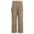 DARKPARK Darkpark Indron Painted Canvas Trousers Beige