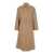 Jil Sander Beige Double Breasted Trench With Belt In Wool Man Beige