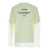 Jil Sander Lime Yellow Double Layer T-Shirt With Sheer Layer In Technical Fabric Man YELLOW