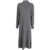 Jil Sander Jil Sander High Neck Cashmere Midi Dress GREY