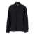 Jil Sander Black Shirt With Buttons In Wool Woman Black