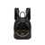 LOVE Moschino Love Moschino Quilted Synthetic Leather Backpack With Chain Black