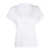 Majestic Filatures Majestic Filatures Short Sleeve Cotton Blend Shirt WHITE