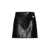 COURRÈGES Courrèges Denim&Leather Skirt Black