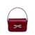 Self-Portrait Self-Portrait Burgundy Leather Hand Bag RED