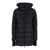 Herno Long Black Down Jacket With Hood In Nylon Woman Black