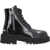 Palm Angels Palm Angels Leather Combat Boots Black