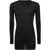 Rick Owens Rick Owens Rib Long Sleeves T-Shirt Clothing Black