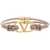 Valentino Garavani Leather Vlogo Signature Bracelet POUDRE