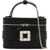 Roger Vivier Vanity Micro Bag With Crystal Buckle NERO