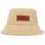 Versace Raffia Bucket Hat For LINEN+TABACCO
