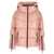 Moncler 'Huppe' down jacket Pink