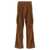 Moncler Ribbed velvet pants Brown