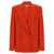 Stella McCartney Double-breasted wool blazer Red