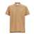 Burberry Logo embroidery polo shirt Beige