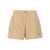 Moncler All over logo bermuda shorts Beige