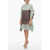 Valentino Garavani Silk Tunic Dress With Chain Motif Multicolor