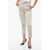 Fabiana Filippi Cropped Fit Stretch Cotton Cargo Pants Beige