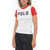 Ralph Lauren Printed T-Shirt With Contrasting Edges White