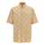 Burberry Burberry Logo Embroidery Check Shirt Beige