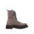 Brunello Cucinelli Brunello Cucinelli Suede Ankle Boot With Precious Contour GREY