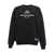 Dolce & Gabbana Dolce & Gabbana Flocked Logo Sweatshirt Black